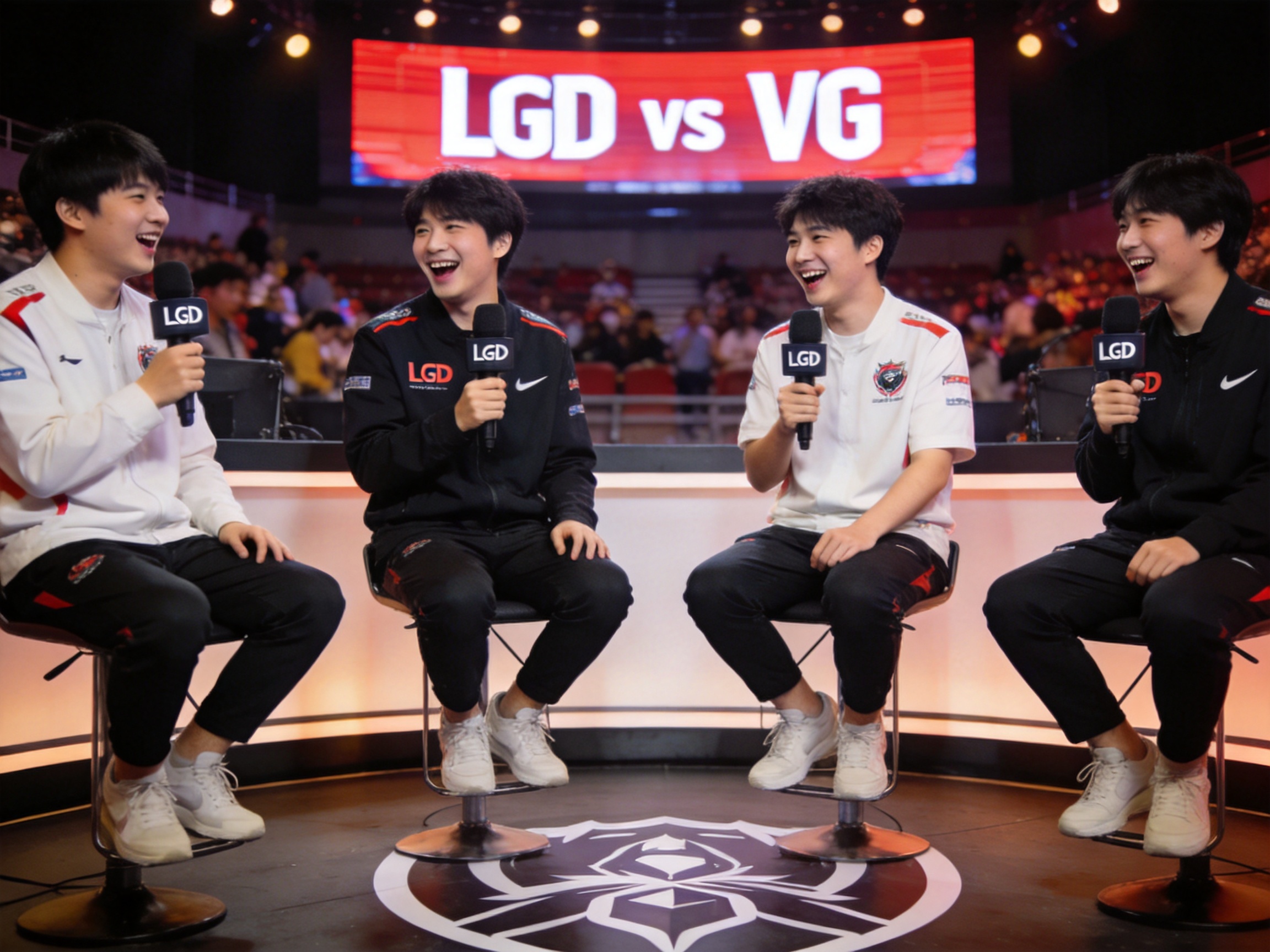 LGD战队赛后采访